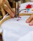 Pllieay 2 Pieces 14 Count Big Size White Aida Cross Stitch Fabric, Classic Reserve Aida Cloth, 19.6 x 21.6 Inch